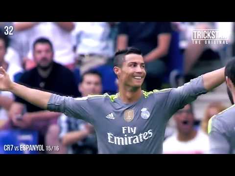 شاهد شاهد 40 هاتريك لكريستيانو رونالدو مع نادي ريال مدريد