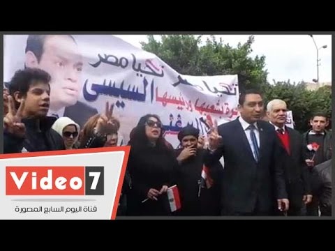 حزب بنت مصر ينظم وقفة للتنديد بـالتطرف