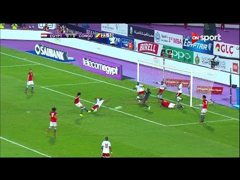 شاهد أخطر هجمة للمنتخب المصري أمام الكونغو