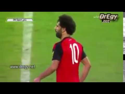 شاهد  بكاء محمد صلاح في لحظه احراز الكونغو هدف التعادل