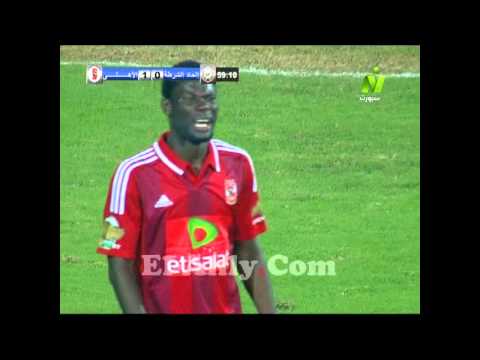 بيتر ايبموبوي في أول ظهور مع الأهلي