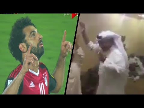 شاهد  لحظات الفرحة الجنونية بصعود مصر لكأس العالم من جميع البلاد العرب
