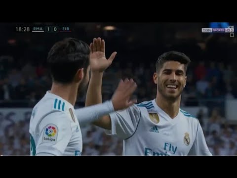 بالفيديو  أهداف مباراة ريال مدريد وايبار 30 كاملة