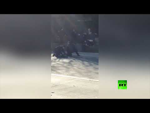 شاهد لحظة إلقاء القبض على منفذ هجوم منهاتن