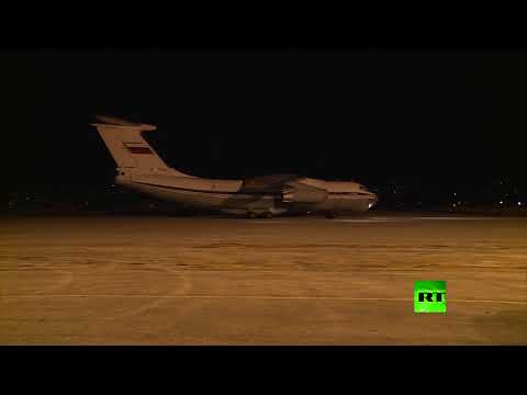 شاهد نقل الصحافيين والعسكريين الروس المصابين في دير الزور إلى روسيا