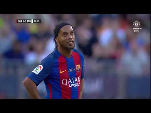 شاهد اهداف مباراة اساطير مانشستر يونايتد وبرشلونة 31 كاملة