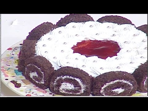 شاهد طريقة إعداد تورته ميني سويسرول