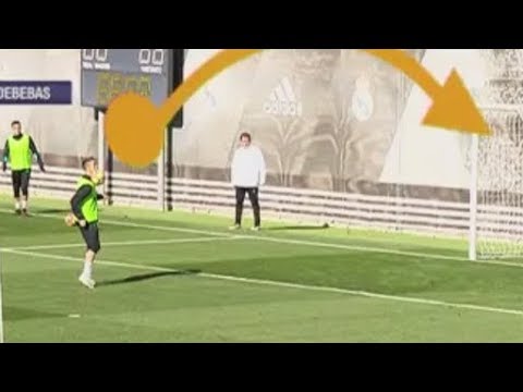 شاهد رونالدو يحرز هدفين مذهلين فى ثوانى معدودة خلال إحدى التدريبات