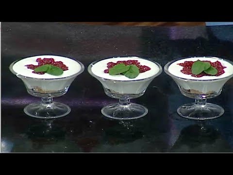 شاهد طريقة إعداد أكواب التشيز كيك لمرضي السكر