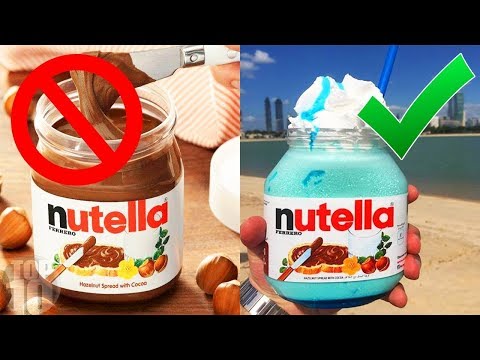 شاهد 10 حيل لذيذة يمكن عملها في المنزل