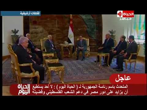 شاهد  السفير  بسام راضي يكشف دور مصر في دعم القضية الفلسطينة