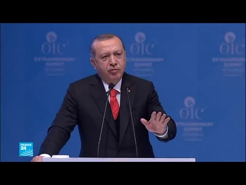 شاهد  كلمة أردوغان في قمة منظمة التعاون الإسلامي لنصرة القدس