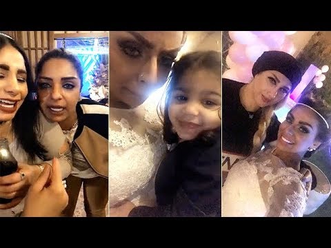 هند البلوشي تحتفل بعيد ميلاد ابنتها عبير