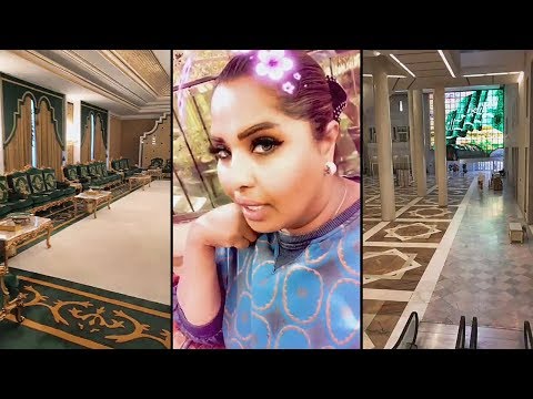 هيا الشعيبي تصدم من فخامة مركز الملك فهد الثقافي في الرياض