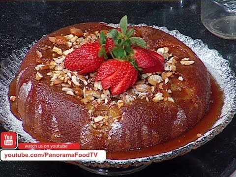 طريقه عمل كيكه التفاح بالكراميل وكيكه بودينج الشوكلاته بالقهوه