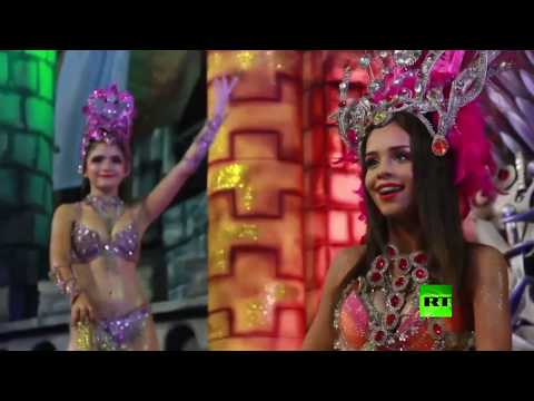 الألوان الزاهية لكرنفال أنقرنسيون في باراغواي