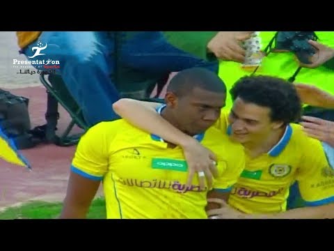 شاهد  الهدف الأول لـالإسماعيلي أمام الإنتاج الحربي