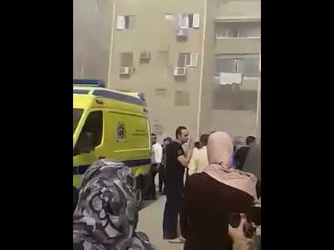 شاهد  لحظة انفجار محل بويات بسبب تفاعل المواد الكيميائية في السلام