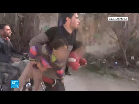 شاهد غارات جوية كثيفة على ريف إدلب