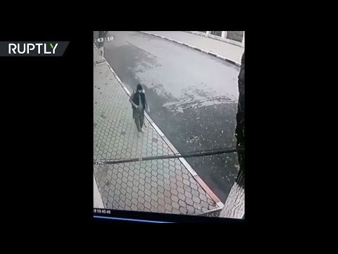شاهد كاميرات المراقبة تصوّر سفاح داغستان