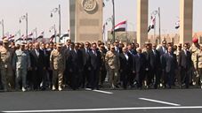 الرئيس السيسي يتقدم الجنازة العسكرية لصفي الدين أبو شناف