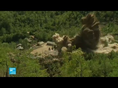 شاهد كوريا الشمالية تفكّك مواقع تجاربها النووية