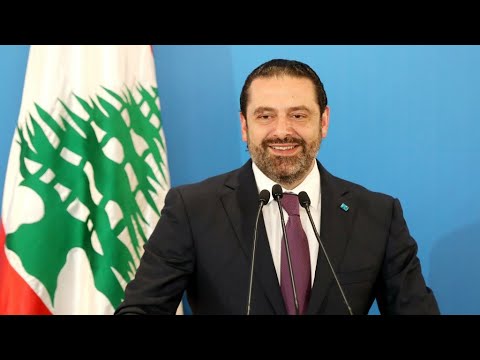 شاهد ميشال عون يُكلّف سعد الحريري بتشكيل حكومة جديدة