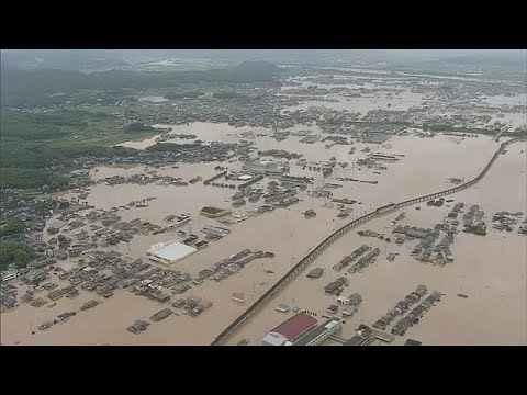 شاهد استمرار جهود الإنقاذ في اليابان
