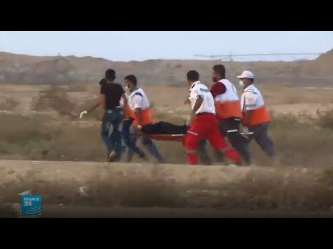 شاهد الفرق الطبية تواصل إسعاف المصابين رغم مخاطر العمل في غزة