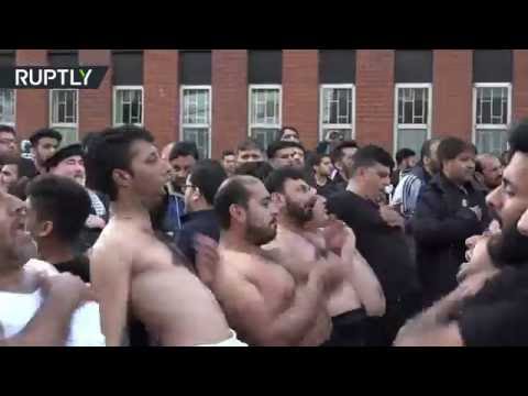 شاهد لحظة دخول مسلح على بنك كويتي واستيلائه على مبالغ مالية