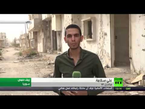 أسلحة ووثائق خلفها داعش قبل هزيمته في ريف حمص الشرقي