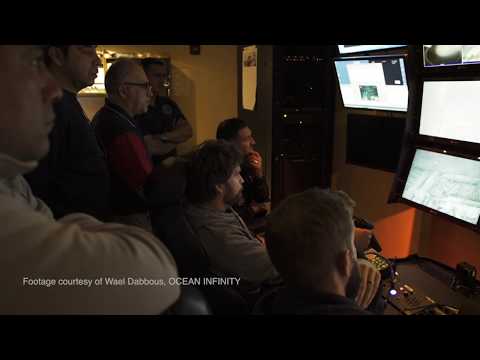 لحظة العثور على الغواصة الأرجنتينية  سان خوان