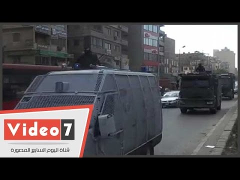 قوات الأمن تمشط جميع شوارع الهرم