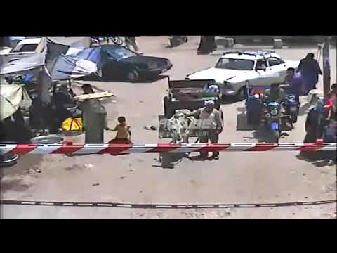 شاهد  قطار يدهس حمار وصاحبه ينجو بمعجزة إلهية