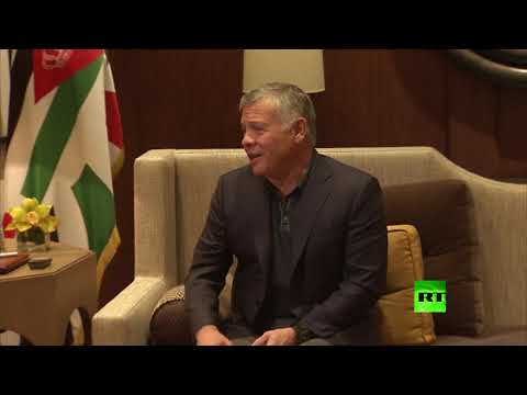 الملك عبد الله يستقبل وزراء خارجية دول المنطقة