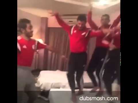 كهربا ولاعبو المنتخب الاوليمبي على دابسماش