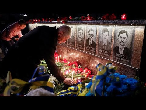 شاهد أوكرانيا تحيي الذكرى 33 لمأساة تشرنوبيل النووية