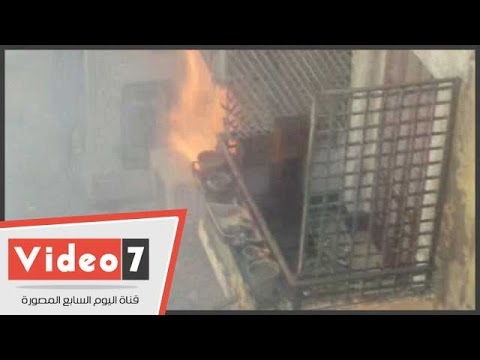 الحماية المدنية تسيطر على حريق هائل وسط القاهرة