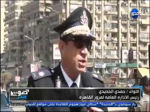 حملة مرورية لإزالة الإشغالات في القاهرة