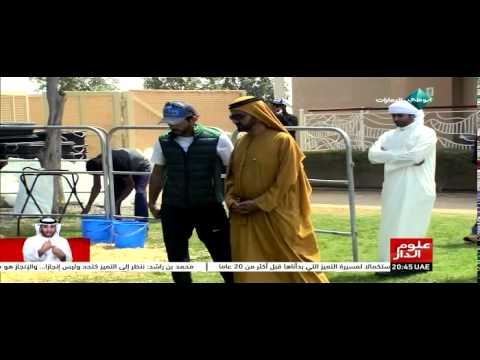 محمد بن راشد يشهد مهرجان مكتوم بن حمدان للتحدي