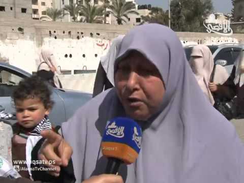بالفيديو فلسطينيات يتظاهرن أمام الأمم المتحدة في غزة