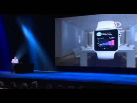 شاهد شركة أبل تكشف عن ساعة أي ووتش الذكية