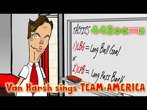 كارتون يسخر من لويس فان جال