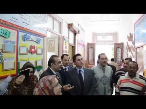 بالفيديو محافظ الإسكندرية يزور العروة الوثقى الإعدادية
