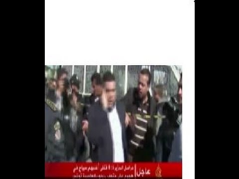 فيديو الاعتداء على مراسل الجزيرة في تونس