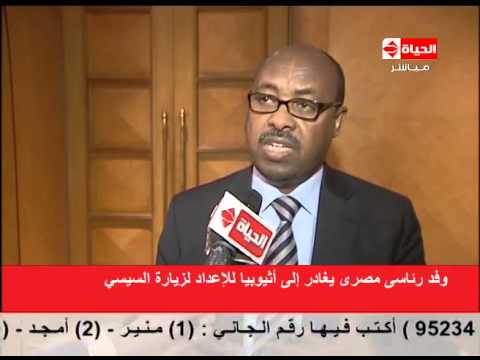 وفد رئاسي مصري يغادر إلى أثيوبيا للأعداد لزيارة السيسي