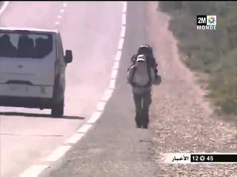 فيديو كرواتي يبلغ قمة جبال الأطلس المغربي