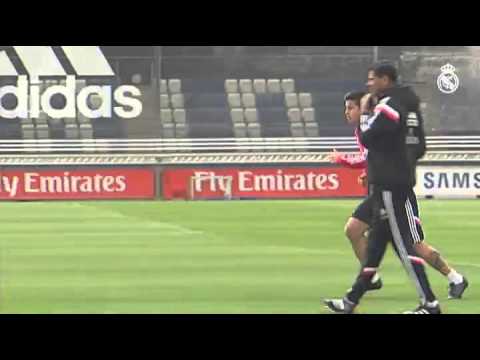 رودريجيز يشارك في تدريبات ريال مدريد