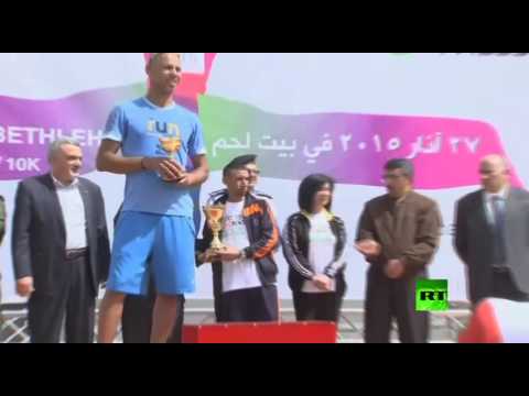 مشاركة واسعة في ماراتون فلسطين الدولي الثالث