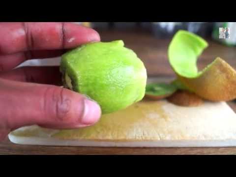 أسهل طريقة لتقشير الكيوي